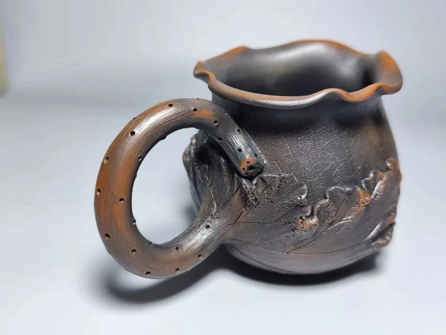 Jianshui Handmade Gongdao Cup(Not Yixing Clay Teapot)Handmade teacup for Puer oolong Kung Fu Cha