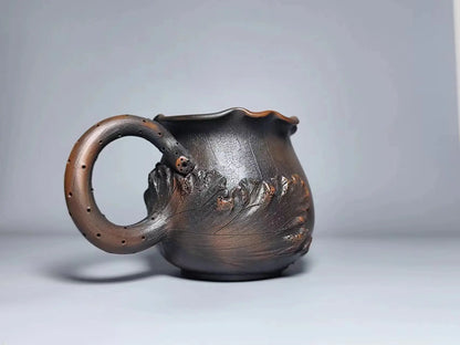 Jianshui Handmade Gongdao Cup(Not Yixing Clay Teapot)Handmade teacup for Puer oolong Kung Fu Cha