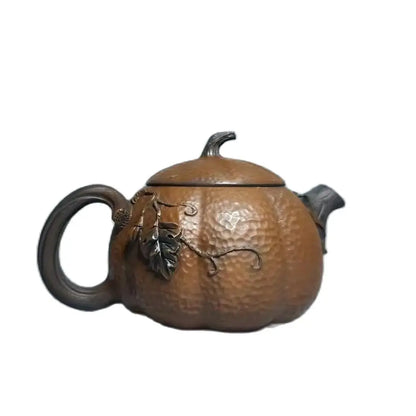 Jianshui Master Handmade Hammered  Pumpkin  Teapot (Not Yixing Zisha)  Ceramic  Kung Fu Tea Set Drinkware Tea Ceremony