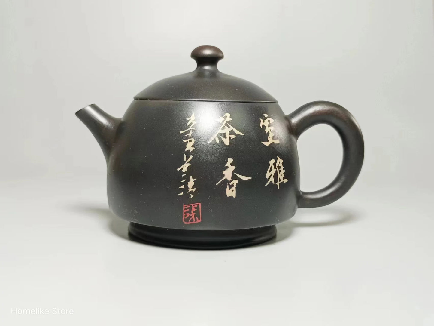 Jianshui Purple Clay Handmade Color filling Tea Pot(Not Yixing Zisha) Kung Fu Tea Set Drinkware Tea Ceremony
