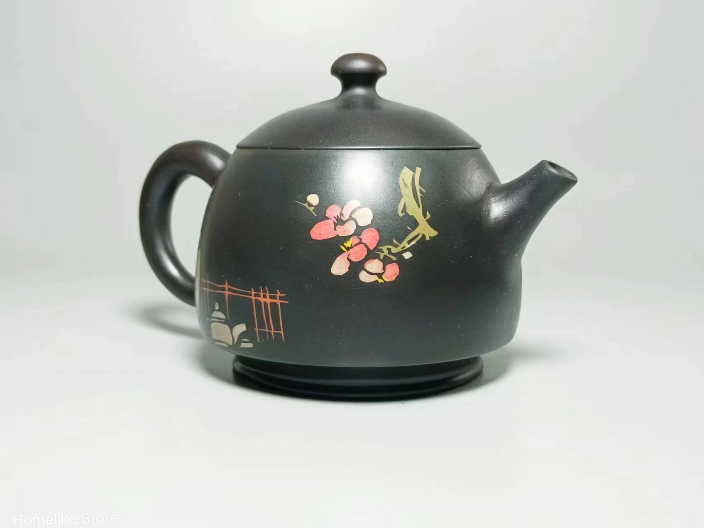 Jianshui Purple Clay Handmade Color filling Tea Pot(Not Yixing Zisha) Kung Fu Tea Set Drinkware Tea Ceremony