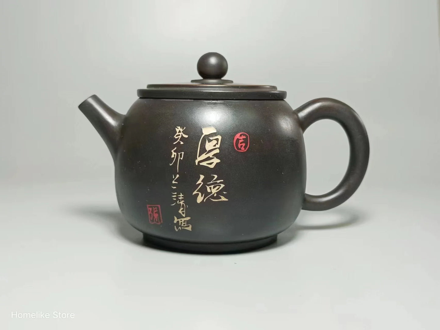 Jianshui Purple Clay Handmade Color filling Tea Pot(Not Yixing Zisha) Kung Fu Tea Set Drinkware Tea Ceremony
