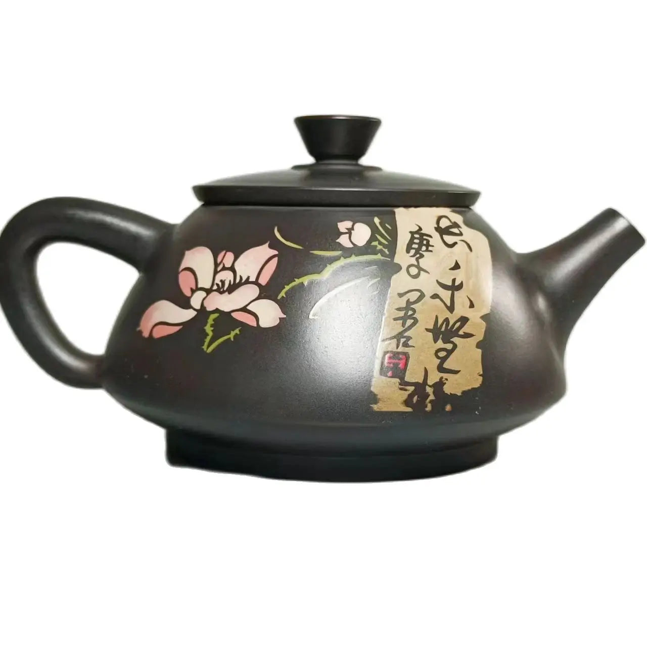 Jianshui Purple Clay Handmade Color filling Tea Pot(Not Yixing Zisha) Kung Fu Tea Set Drinkware Tea Ceremony