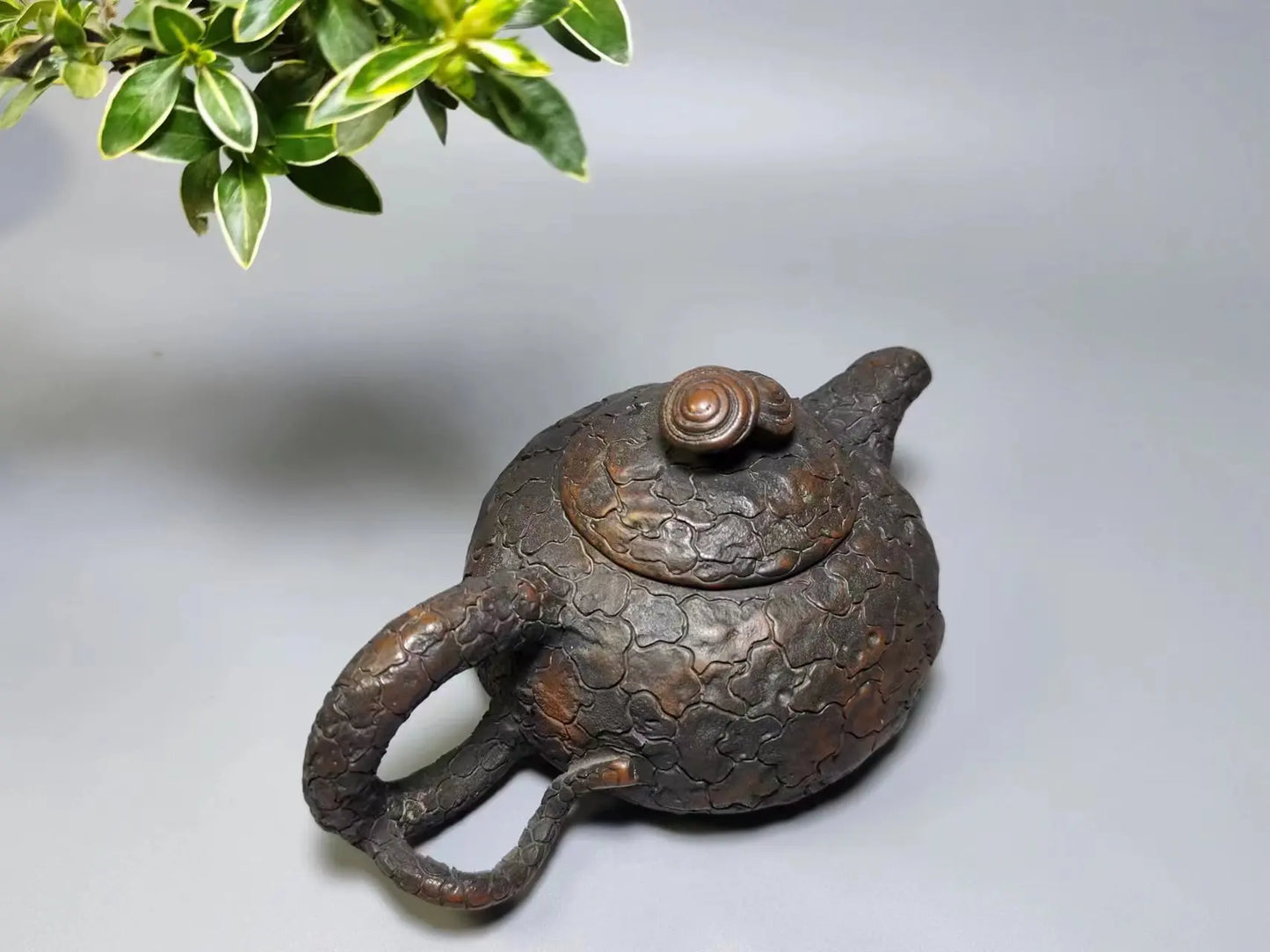 Jianshui Purple Clay Master Handmade Hammered Linzhi Teapot (Not Yixing Zisha)  Ceramic  Kung Fu Tea Set Drinkware Tea Ceremony