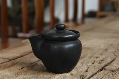 Jianshui-Purple Pottery Tea Pot, Fully Handmade, Hand Grasping Pot, Raw Mineral Clay Material, Chinese Tea Pot