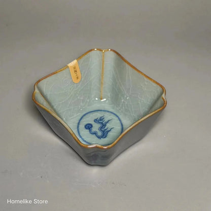 Jing De Zhen Antique Clay Dragon Cups Opening Pottery Tea Cup Set Teaware Bowl For Tea Ceremony Coffee Mugs River Teacup Zen
