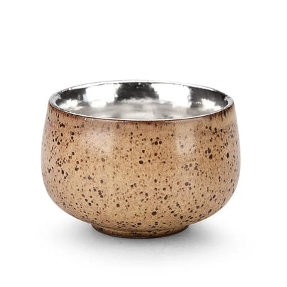 Jingdezhen Ceramic Silver Tea Cup Handmade Silver Master Cup Portable Personal Single Cup Customized Household Teacup Teaware