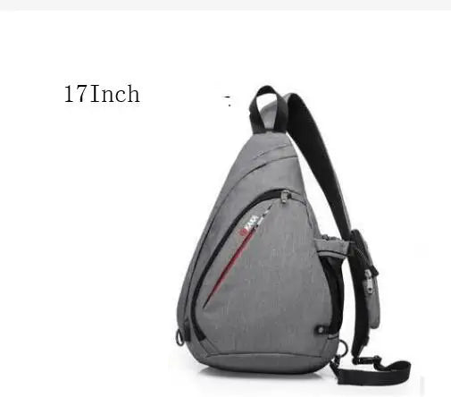 KAKA 17L Canvas Day pack 19L Cross body Back Pack Men's Chest Shoulder Bag Men Messenger Bag shoulder bag men chest pack bag