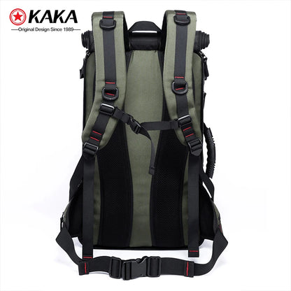 KAKA 50L Waterproof Travel Backpack Men Women Multifunction 17.3 Laptop Backpacks Male outdoor Luggage Bag mochilas Best quality