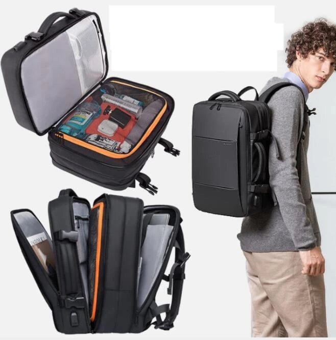 KAKA USB Charge Travel Backpack