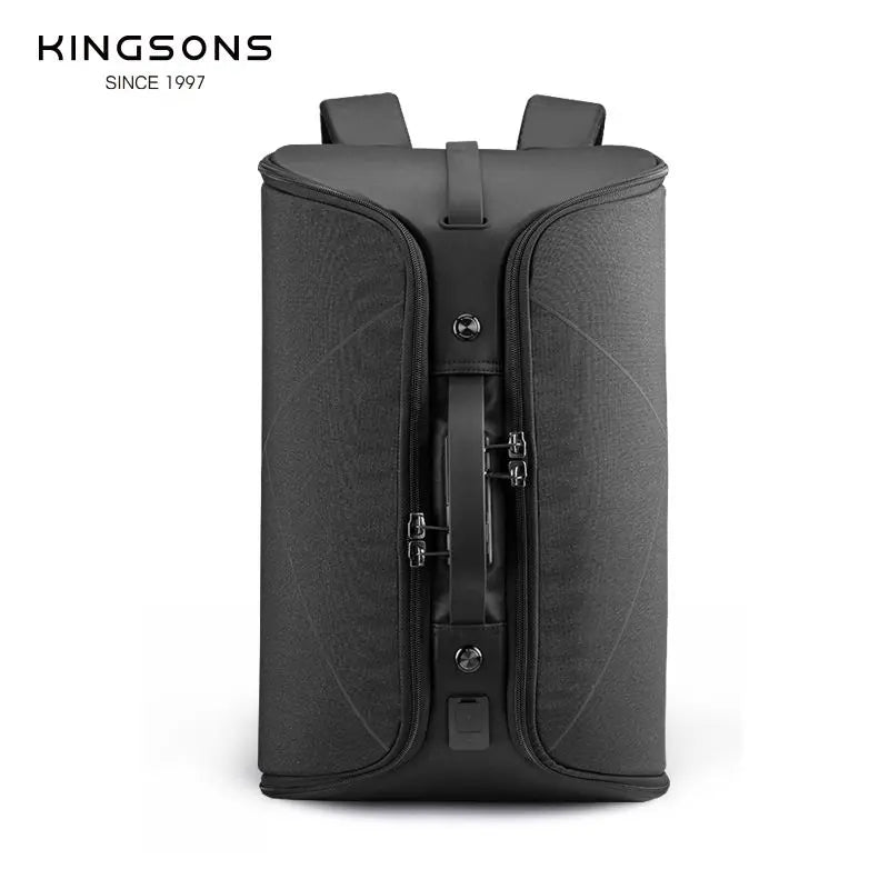 KINCASE Anti-theft Men Backpack Foldable Travel Bag Laptop Backpack 15.6 inch Cut-proof /USB Charge/TSA Lock/Rfid Block