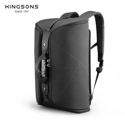 KINCASE Anti-theft Men Backpack Foldable Travel Bag Laptop Backpack 15 6 inch Cut proof USB