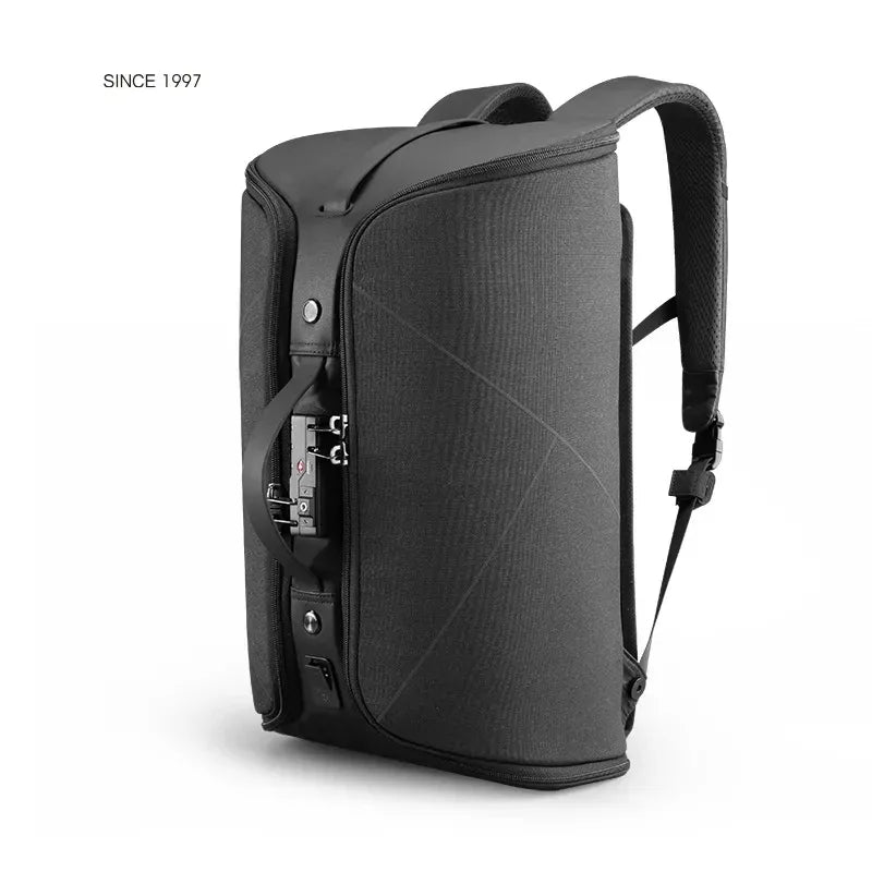 KINCASE Anti-theft Men Backpack Foldable Travel Bag Laptop Backpack 15.6 inch Cut-proof /USB Charge/TSA Lock/Rfid Block