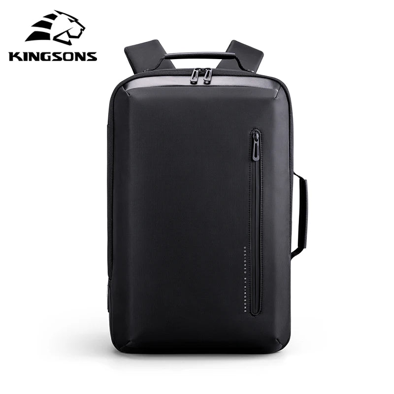 KINGSONS 15.6-Inch Laptop Backpack 45*29*18 Business Outdoor Waterproof Practical Men's Backpack