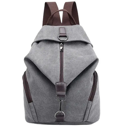 KMFFLY Brand Women Canvas Backpack Preppy Style School Lady Girl Student School Laptop Bag Top Quality Canvas Mochila Bolsas2024