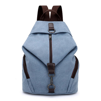 KMFFLY Brand Women Canvas Backpack Preppy Style School Lady Girl Student School Laptop Bag Top Quality Canvas Mochila Bolsas2024