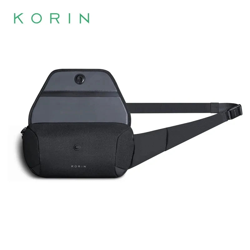 KORIN Brand Multifunction Crossbody Bag Cut-resistant and Waterproof Running Sports Waist Bags