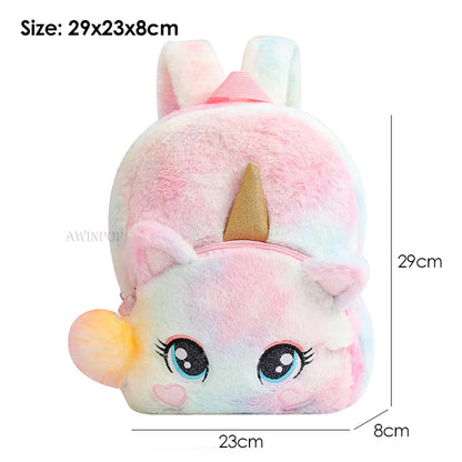 Kawaii Backpack for Girls 2023 Trend New Toddler Kids School Bags Cute Unicorn Travel Bags School Backpack Gift Mochila Infantil