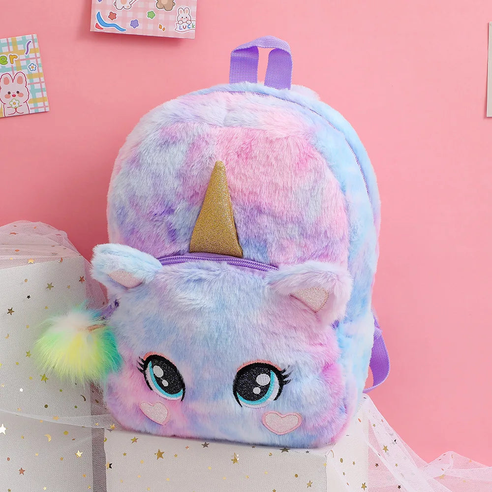 Kawaii Backpack for Girls 2023 Trend New Toddler Kids School Bags Cute Unicorn Travel Bags School Backpack Gift Mochila Infantil