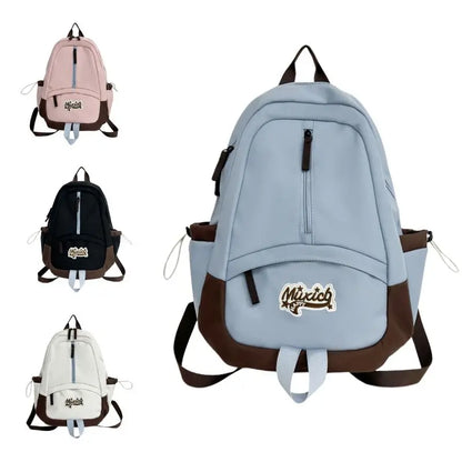 Kawaii Cute Aesthetic Backpack for School with Casual Daypack Middle Student Travel College Large Capacity Bookbag