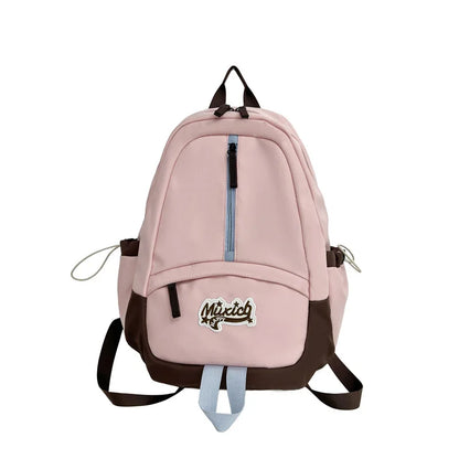 Kawaii Cute Aesthetic Backpack for School with Casual Daypack Middle Student Travel College Large Capacity Bookbag