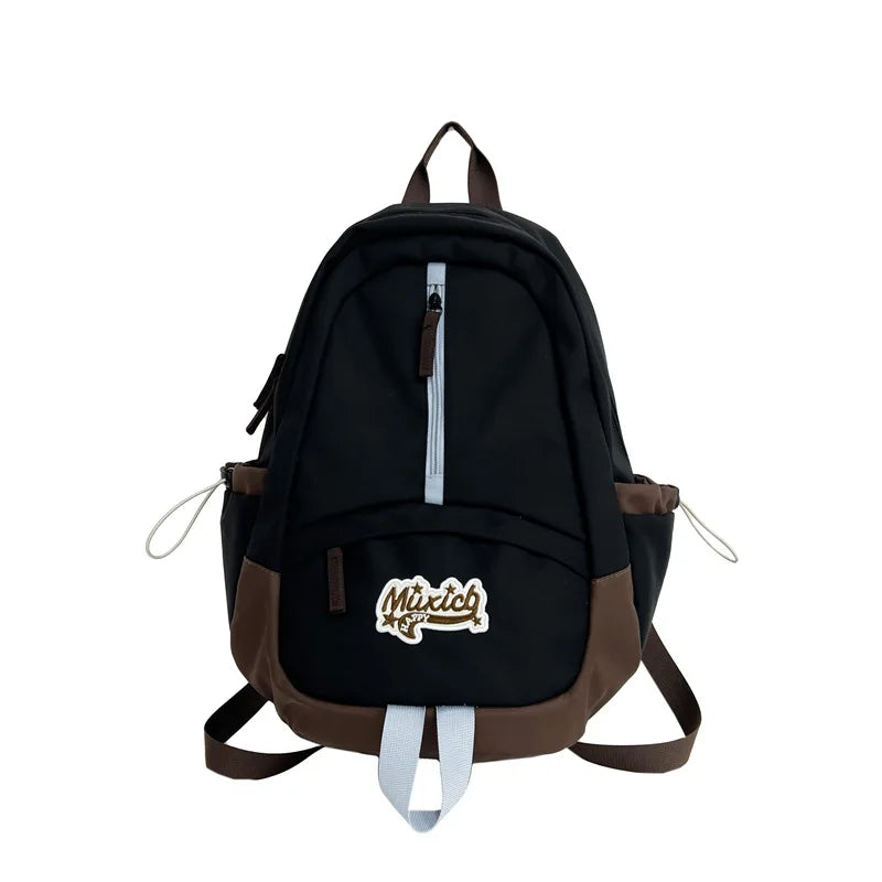 Kawaii Cute Aesthetic Backpack for School with Casual Daypack Middle Student Travel College Large Capacity Bookbag
