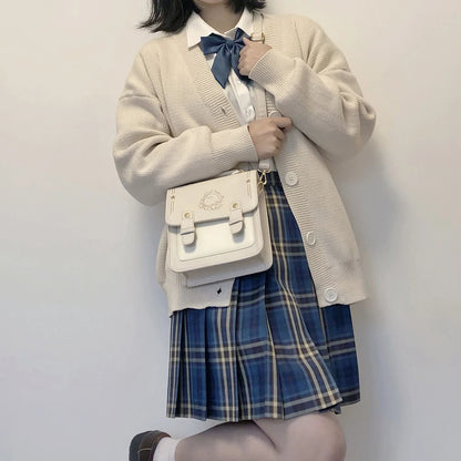 Kawaii Japan Style Girls Handbags Lolita Shoulders Bag Briefcase Bookbags anime lucky bag material escolar