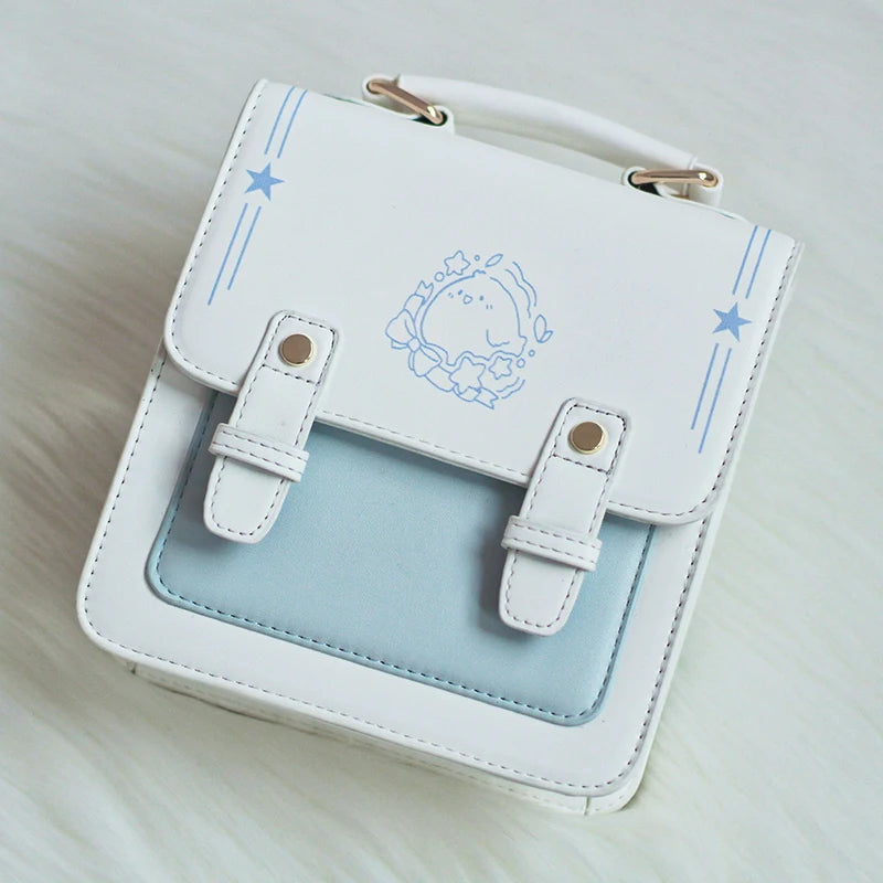 Kawaii Japan Style Girls Handbags Lolita Shoulders Bag Briefcase Bookbags anime lucky bag material escolar