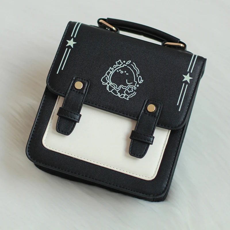 Kawaii Japan Style Girls Handbags Lolita Shoulders Bag Briefcase Bookbags anime lucky bag material escolar