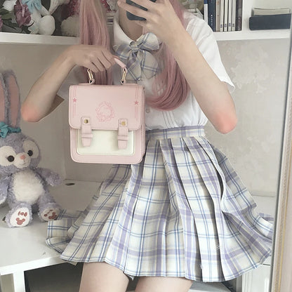 Kawaii Japan Style Girls Handbags Lolita Shoulders Bag Briefcase Bookbags anime lucky bag material escolar