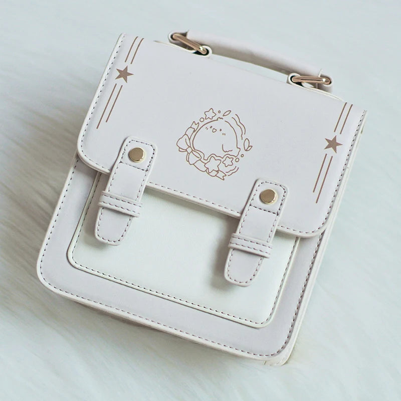Kawaii Japan Style Girls Handbags Lolita Shoulders Bag Briefcase Bookbags anime lucky bag material escolar