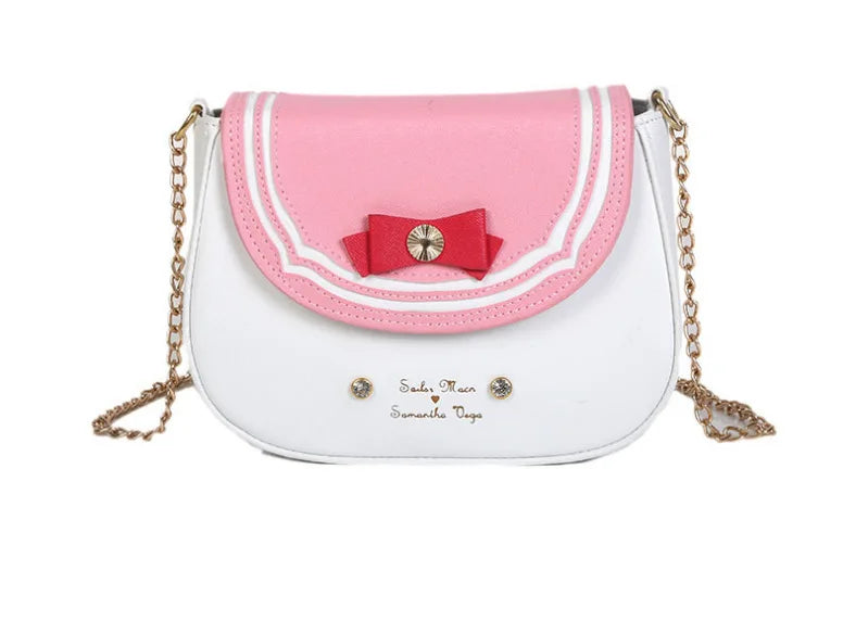 Kawaii Japan Style Lolita Girl Chain Bags Lovely Sailor Style ShoulderBags ClutchBags Anime