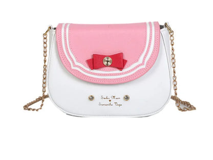 Kawaii Japan Style Lolita Girl Chain Bags Lovely Sailor Style ShoulderBags ClutchBags Anime