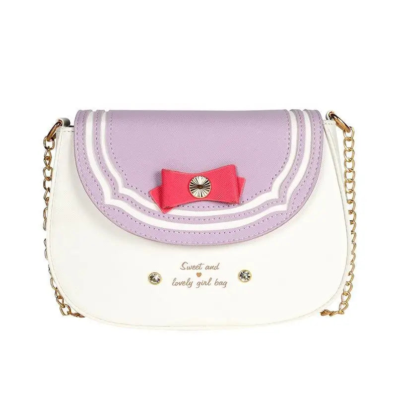 Kawaii Japan Style Lolita Girl Chain Bags Lovely Sailor Style ShoulderBags ClutchBags Anime