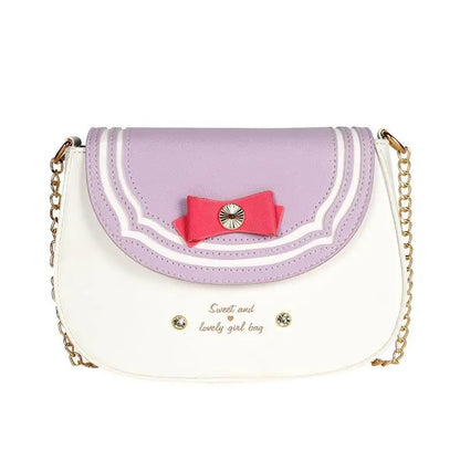 Kawaii Japan Style Lolita Girl Chain Bags Lovely Sailor Style ShoulderBags ClutchBags Anime