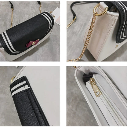 Kawaii Japan Style Lolita Girl Chain Bags Lovely Sailor Style ShoulderBags ClutchBags Anime