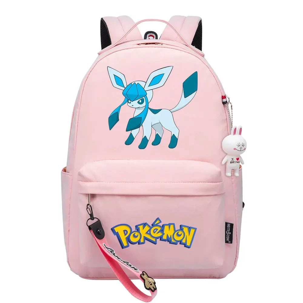 Kawaii Raichu Togepi Jigglypuff Boys Girls Kids School Book Bags Women Bagpack Teenagers Canvas Laptop Travel Backpack