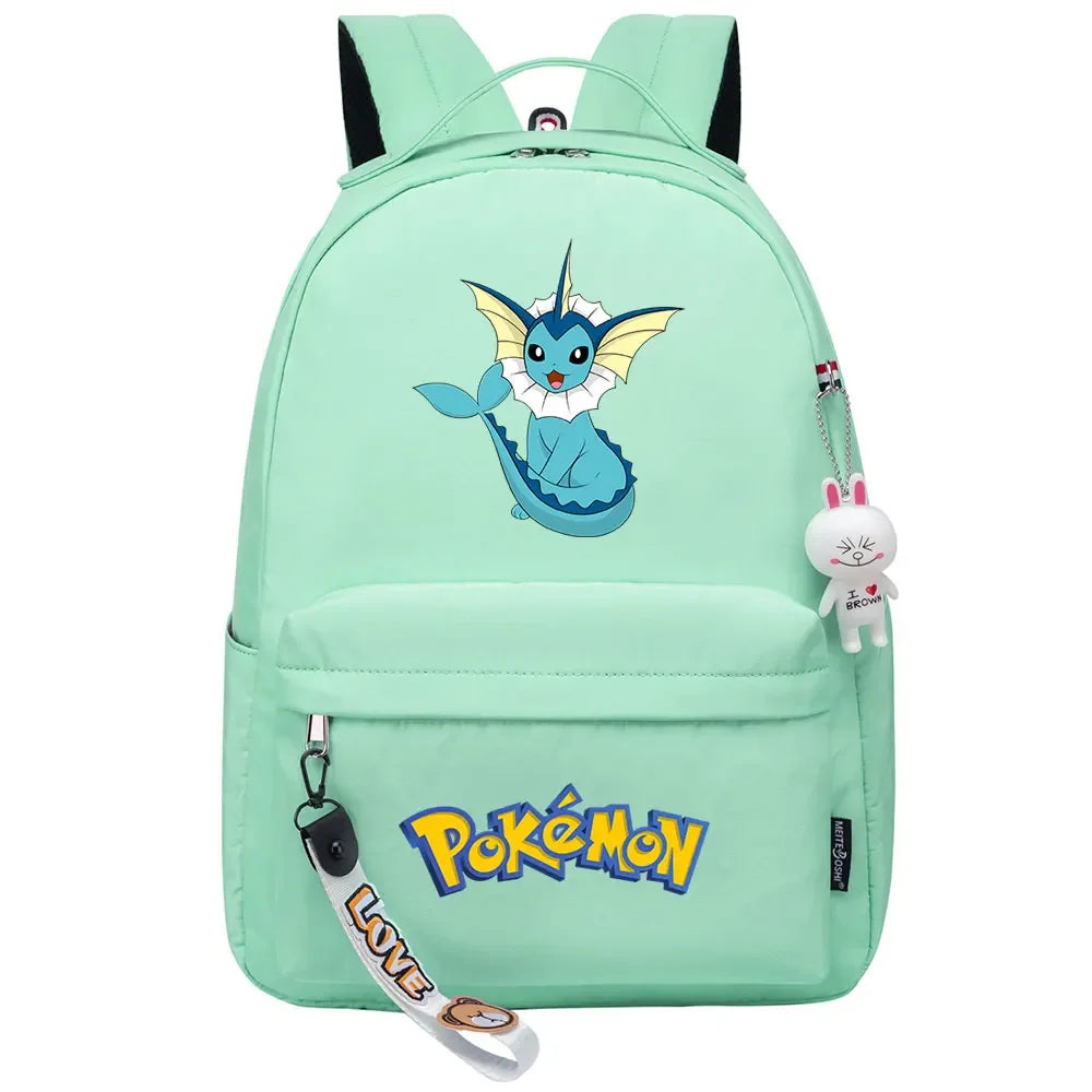 Kawaii Raichu Togepi Jigglypuff Boys Girls Kids School Book Bags Women Bagpack Teenagers Canvas Laptop Travel Backpack
