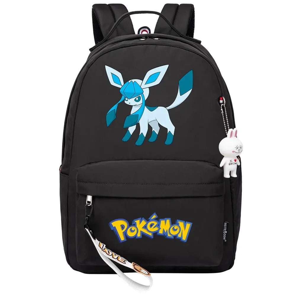 Kawaii Raichu Togepi Jigglypuff Boys Girls Kids School Book Bags Women Bagpack Teenagers Canvas Laptop Travel Backpack