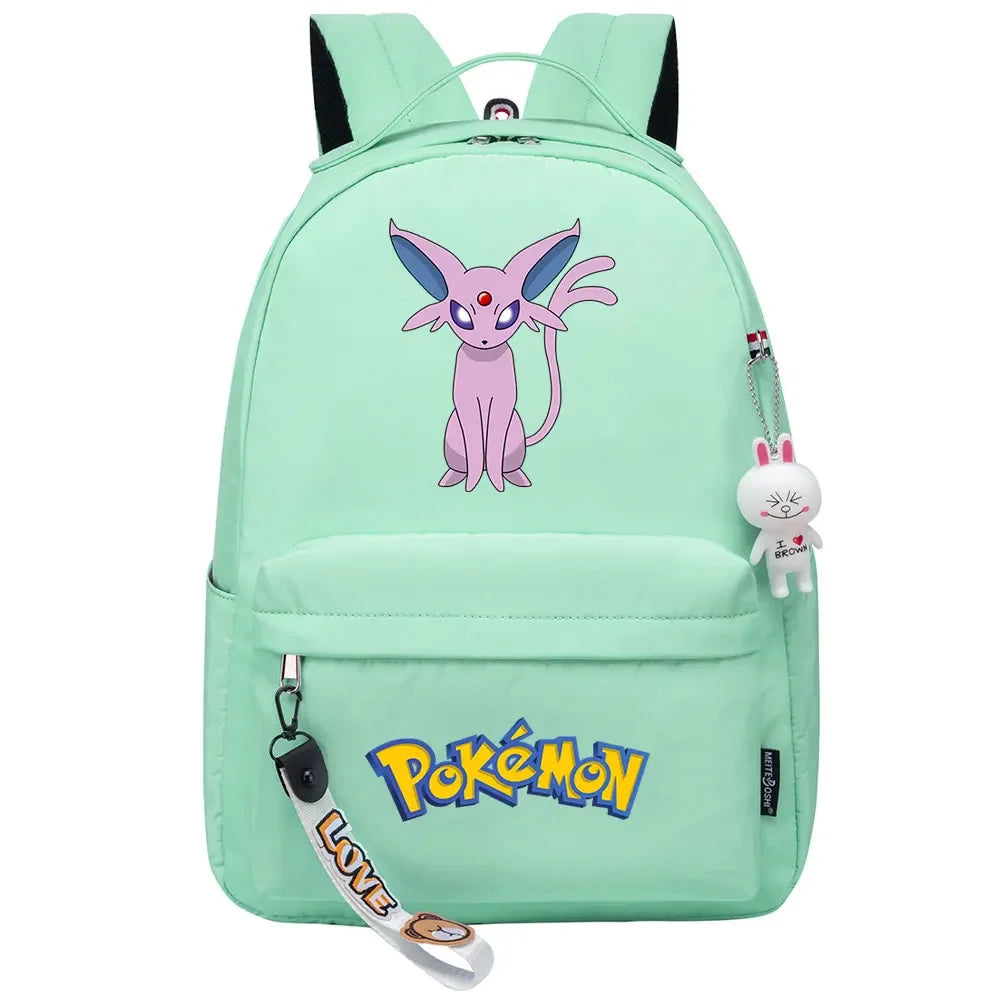 Kawaii Raichu Togepi Jigglypuff Boys Girls Kids School Book Bags Women Bagpack Teenagers Canvas Laptop Travel Backpack