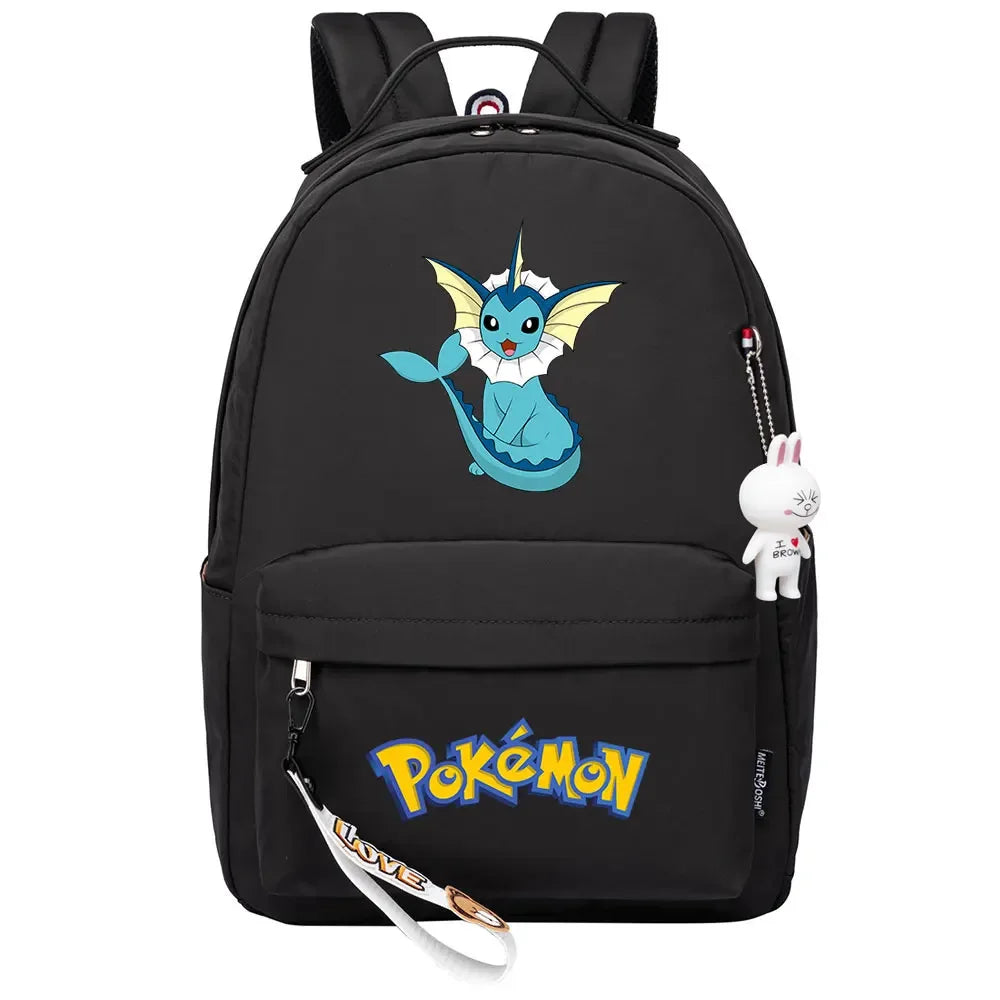 Kawaii Raichu Togepi Jigglypuff Boys Girls Kids School Book Bags Women Bagpack Teenagers Canvas Laptop Travel Backpack