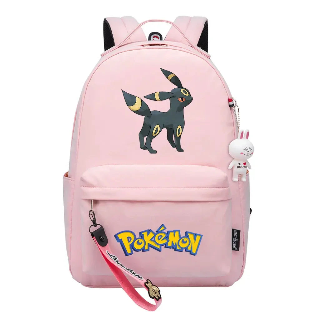 Kawaii Raichu Togepi Jigglypuff Boys Girls Kids School Book Bags Women Bagpack Teenagers Canvas Laptop Travel Backpack