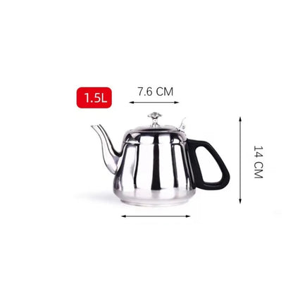 Kettle Tea Water Stove Stove Stainless Steel Teapot Pot for Hotboiling Pots Gas Coffee Induction Home Camping