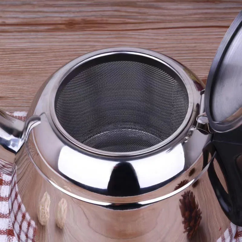 Kettle Tea Water Stove Stove Stainless Steel Teapot Pot for Hotboiling Pots Gas Coffee Induction Home Camping