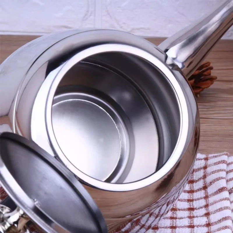 Kettle Tea Water Stove Stove Stainless Steel Teapot Pot for Hotboiling Pots Gas Coffee Induction Home Camping