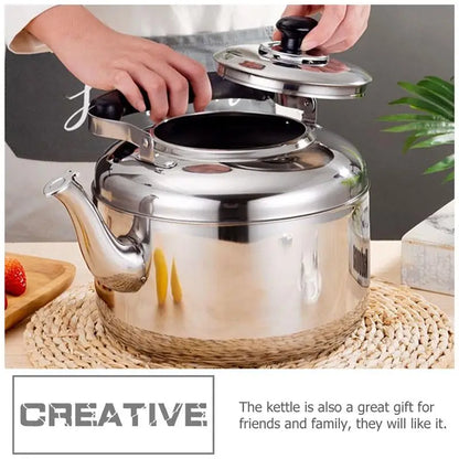 Kettle Tea Water Stove Whistlingstove Stainless Steel Teapot Pot For Hotboiling Pots Gas Coffee Induction Camping