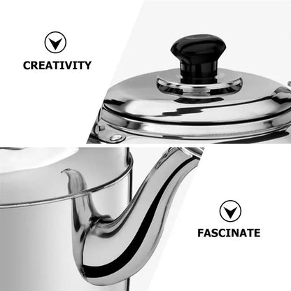 Kettle Tea Water Stove Whistlingstove Stainless Steel Teapot Pot For Hotboiling Pots Gas Coffee Induction Camping