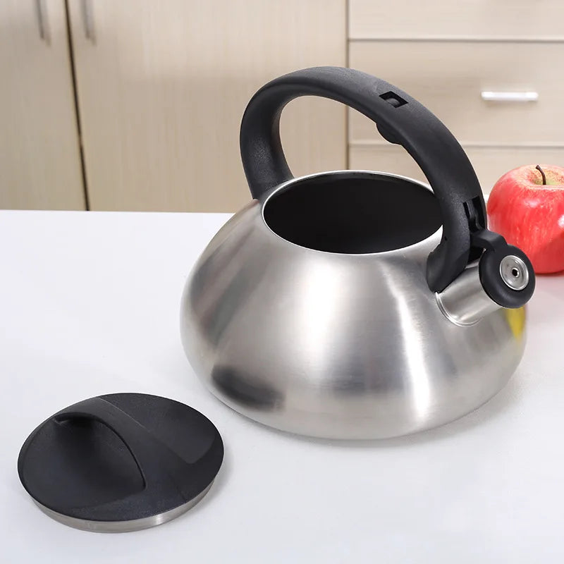 Kettle With Whistle 3L Stainless Steel Stove Top Teapot