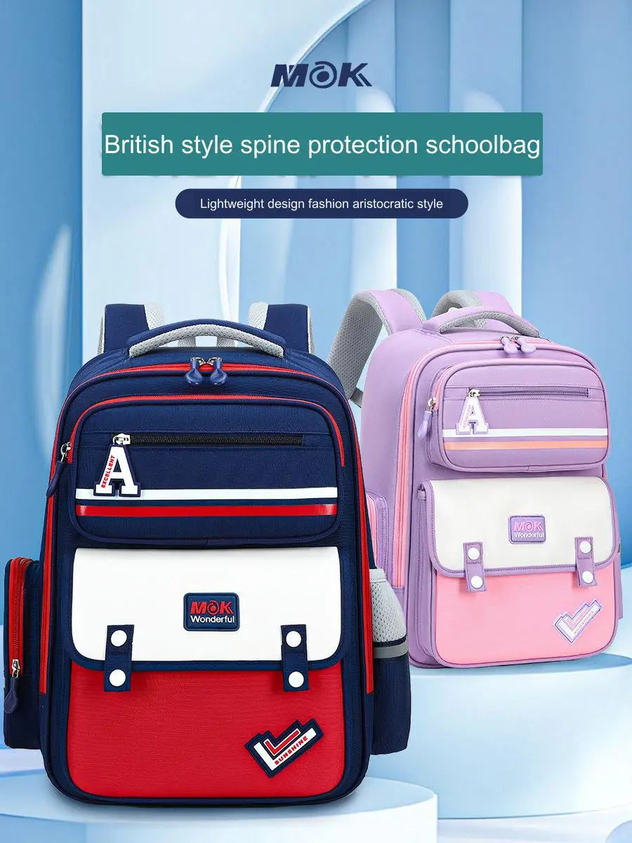 Kids Backpack Children School Bags for Boys Orthopedic School Backpack Waterproof Primary Grades 1-6 Schoolbag Mochila Infantil