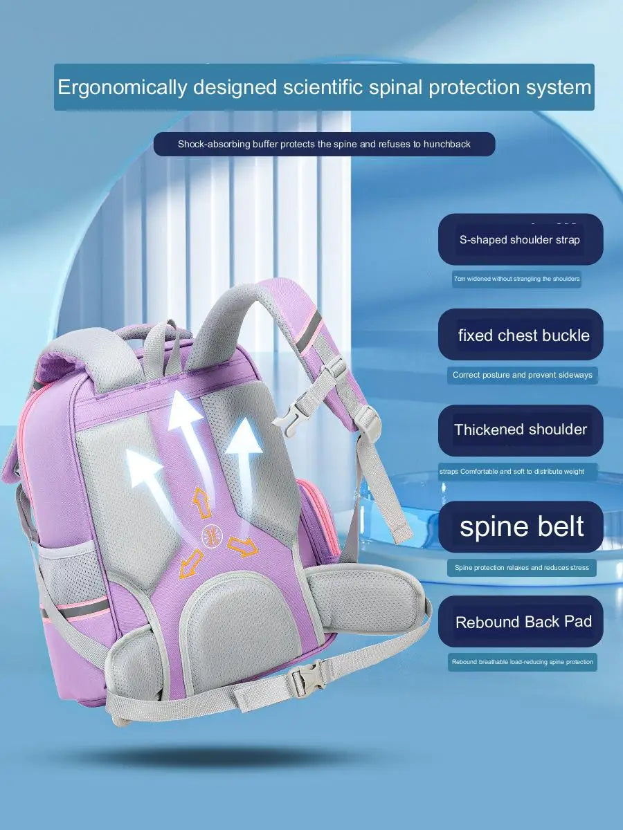 Kids Backpack Children School Bags for Boys Orthopedic School Backpack Waterproof Primary Grades 1-6 Schoolbag Mochila Infantil